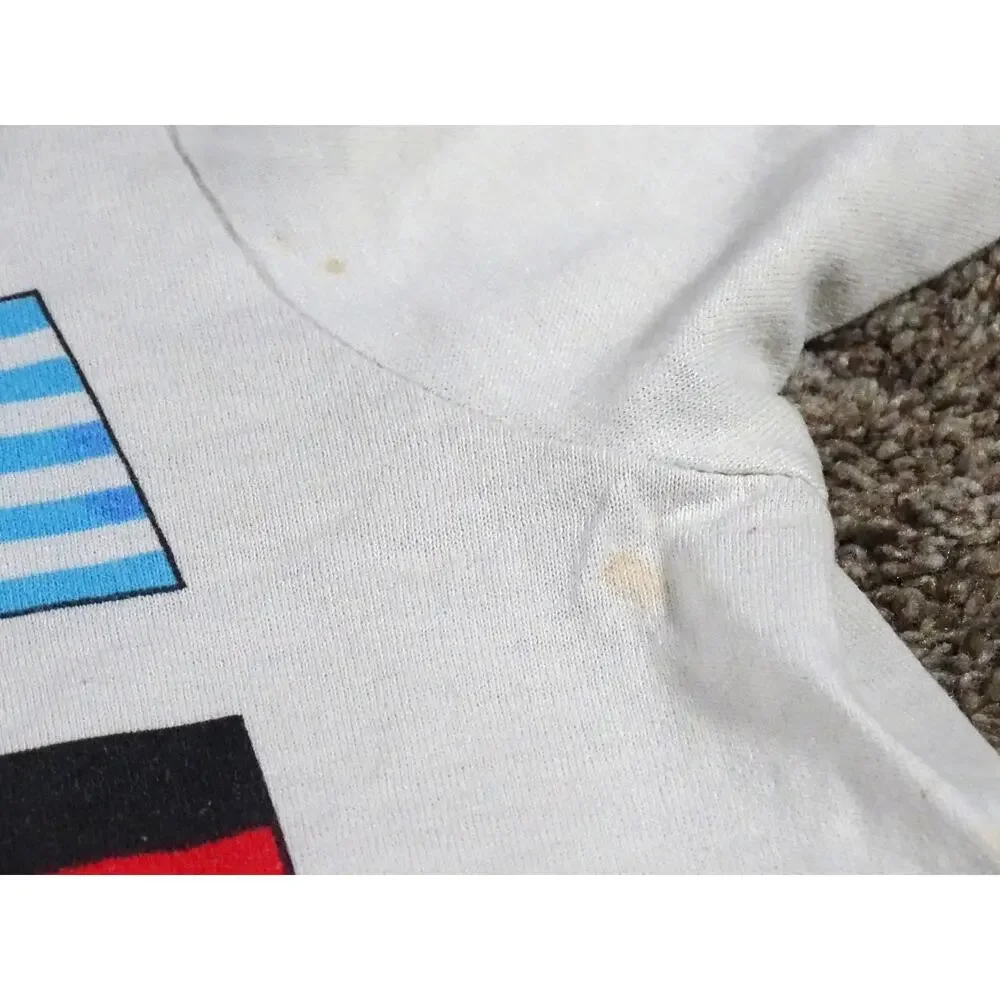 Vintage Statue Of Liberty T-Shirt XL NYC Souvenir Flags 90s Single Stitch